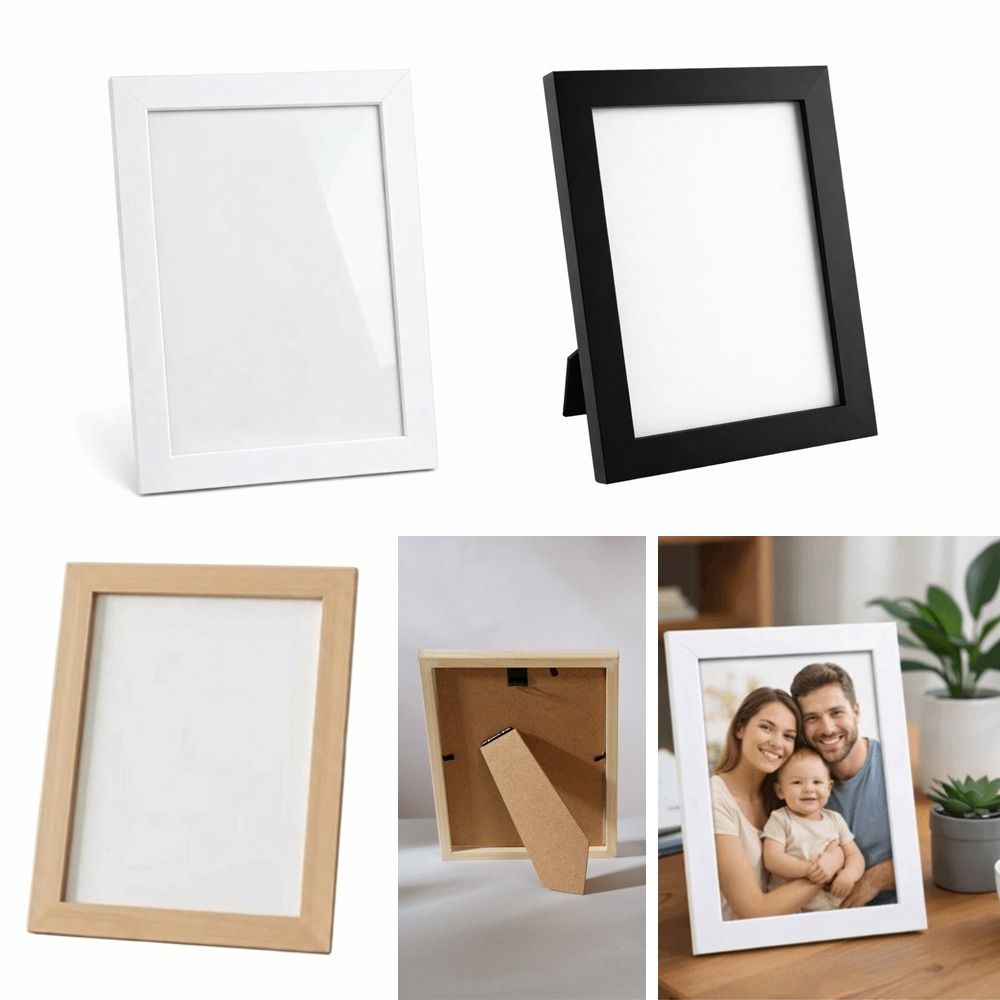 Bamboo Photo Frame - Новая деревянная фоторамка-витрина 5/7/8 дюймов для