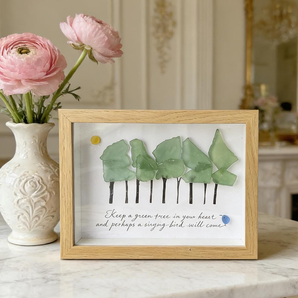 Bamboo Photo Frame - Настольная фоторамка, фоторамка ручной работы, настенное