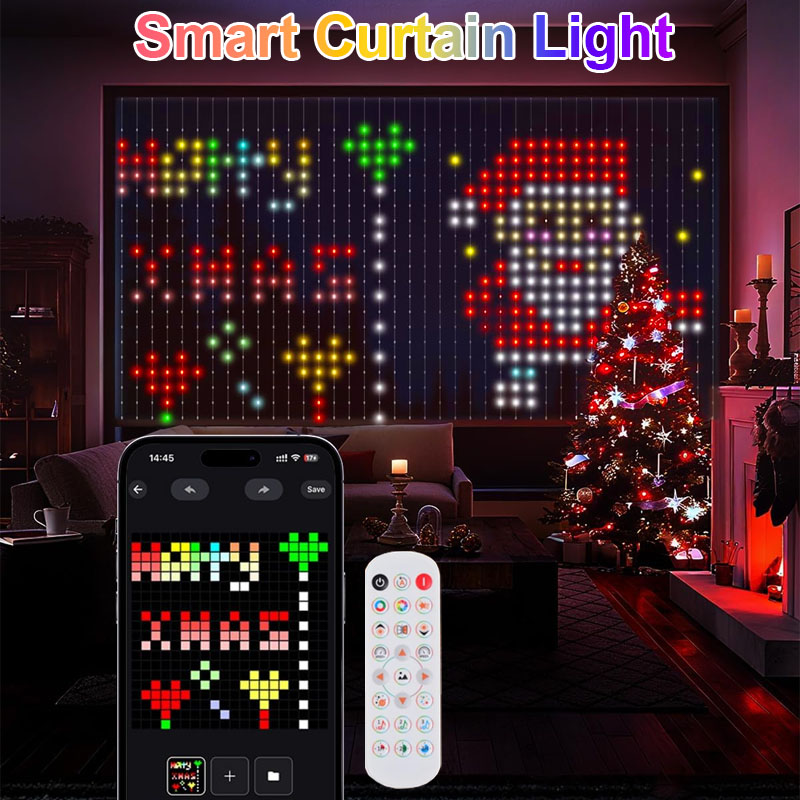 Home Decor Free App - Умные рождественские огни с Bluetooth и