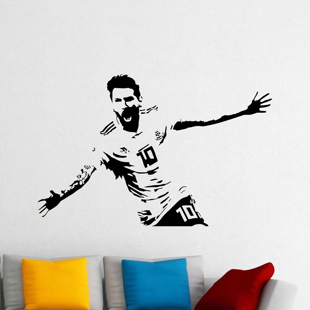 Home Decor Indonesia - Наклейка на стену с изображением футбола,