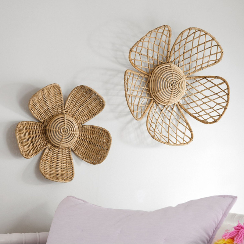Home Decor Za - Тканые настенные украшения из ротанга в