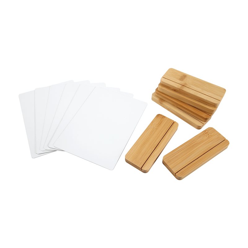 Набор из 6 заготовок для субли – обзор и цена Bamboo Photo Frame