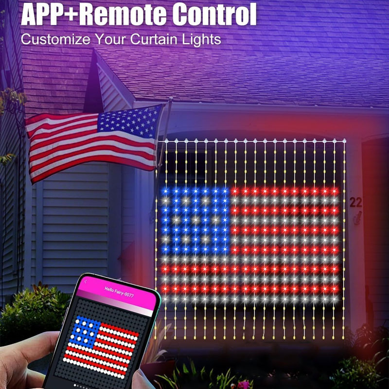 Умные рождественские огни с Bl – обзор и цена Home Decor Free App