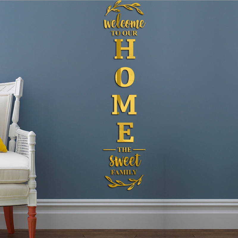 3D зеркальная наклейка на стен – обзор и цена Home Decor Y2K