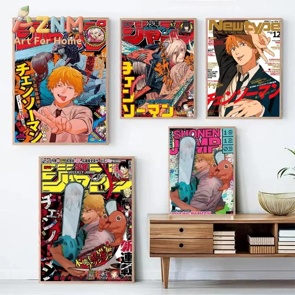 AZNM Chainsaw Man, аниме, наст – обзор и цена Home Decor Magazine