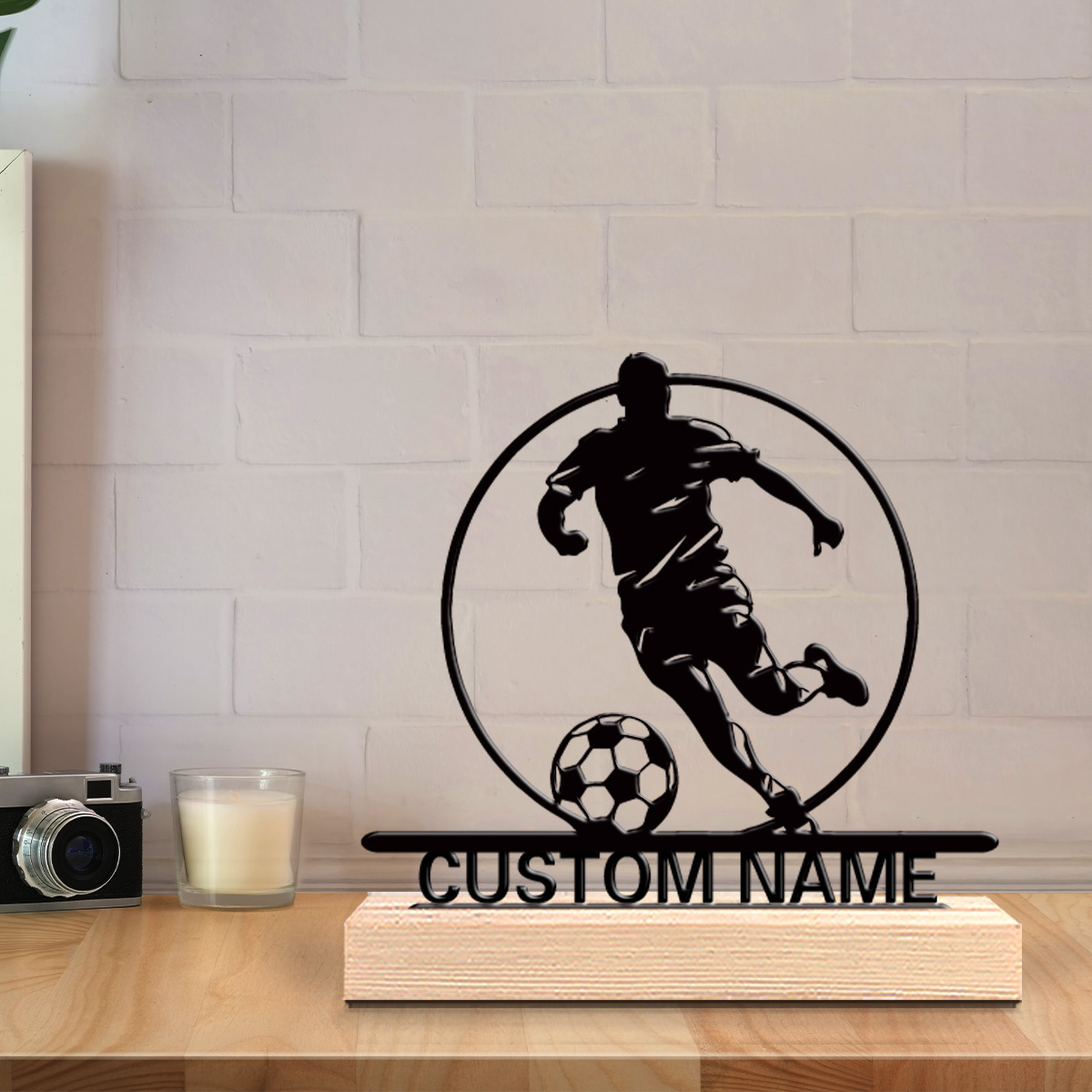 Металлическая статуэтка футбол – обзор и цена Home Decor Theme