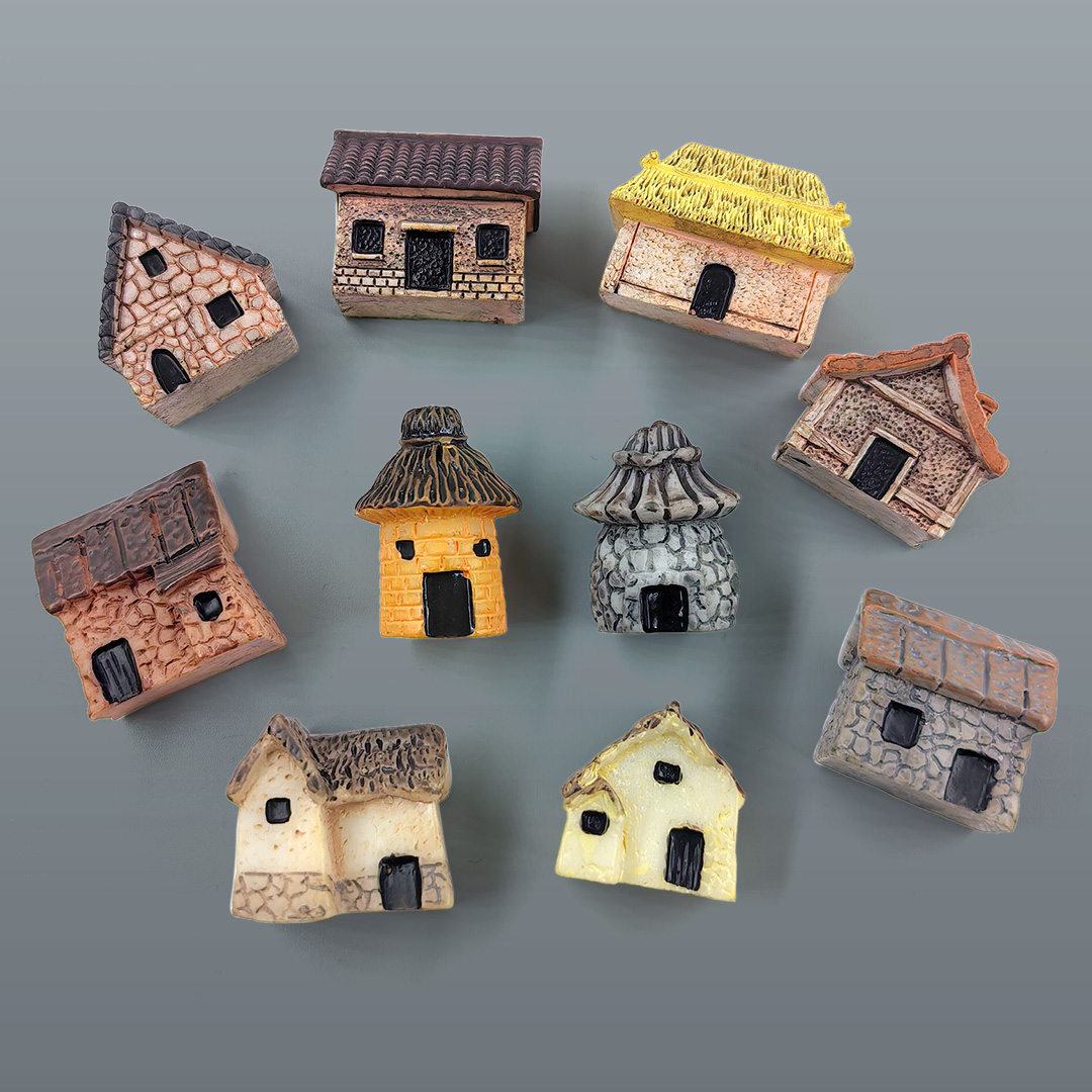 Миниатюрная фигурка домика из  – обзор и цена Home Decor Za