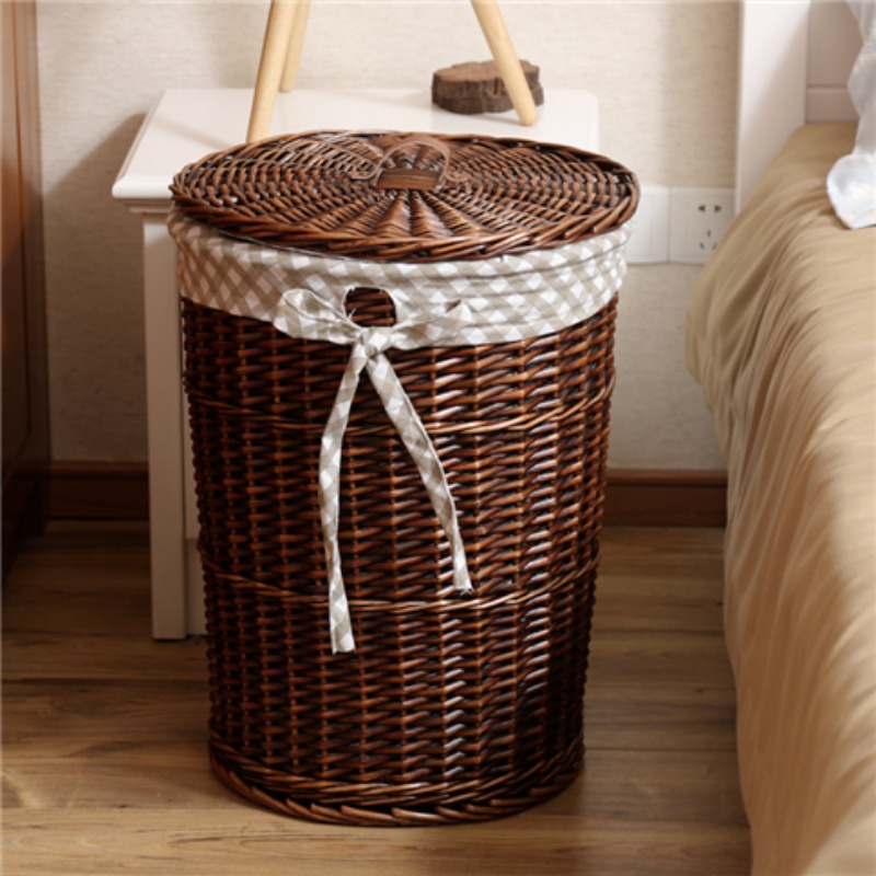 Винтажный стиль, плетеная корз – обзор и цена Rattan Plant Basket