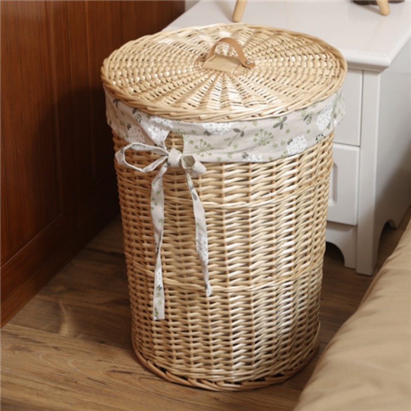 Винтажный стиль, плетеная корз – обзор и цена Rattan Plant Basket