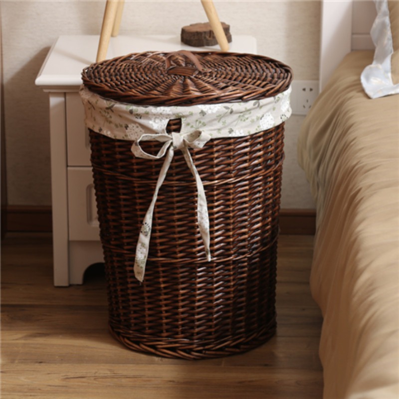 Винтажный стиль, плетеная корз – обзор и цена Rattan Plant Basket