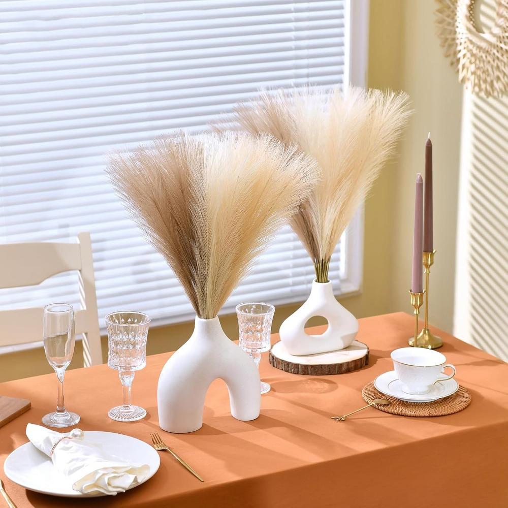 15 шт. Искусственные стебли па – обзор и цена Pampas Grass Decor