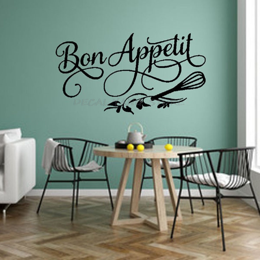 Хорошая аппетитная Наклейка на – обзор и цена Home Decor Indonesia