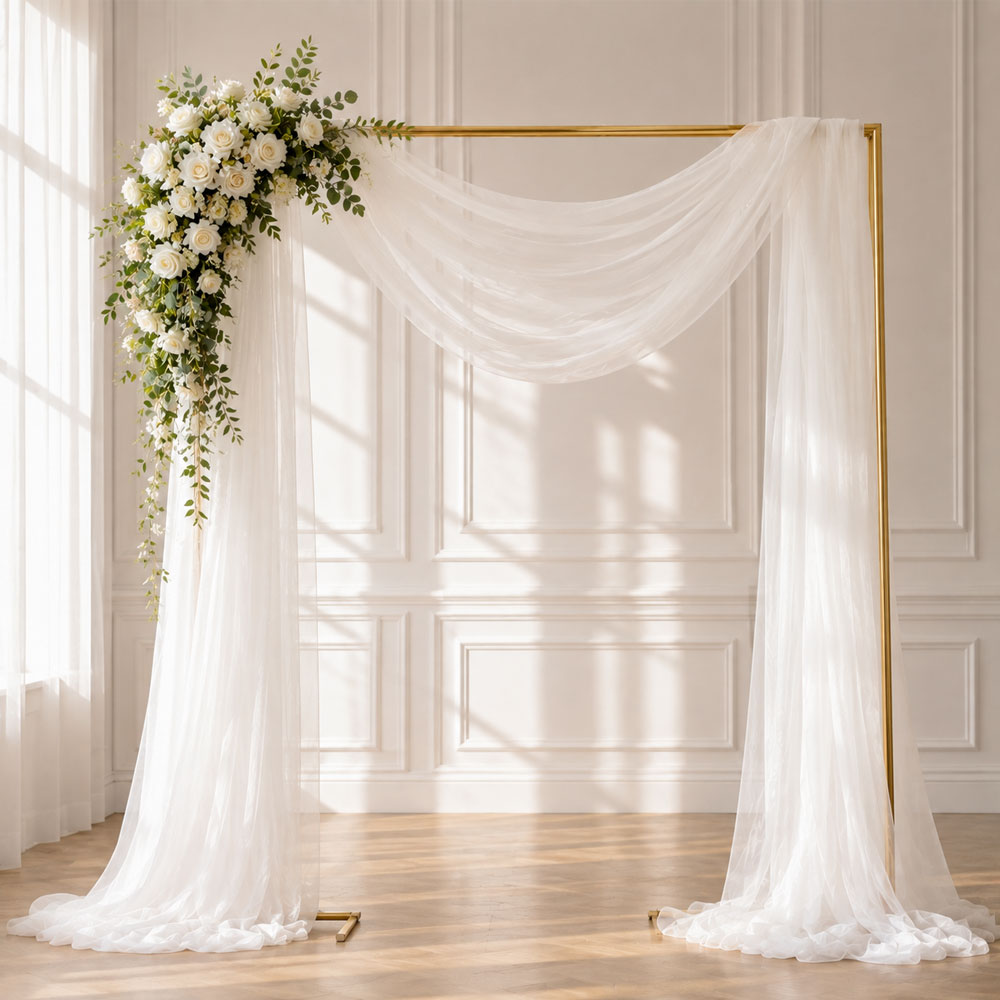 1 упаковка полупрозрачной тюле – обзор и цена Linen Table Runner
